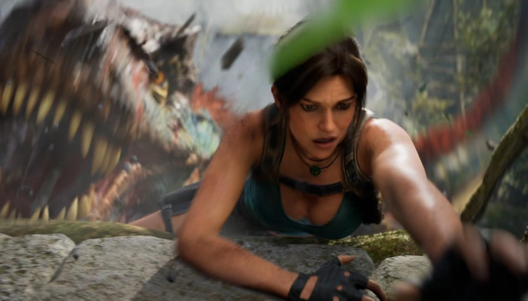 Tomb Raider Remake: Auch die Dinos gehen mit der Zeit